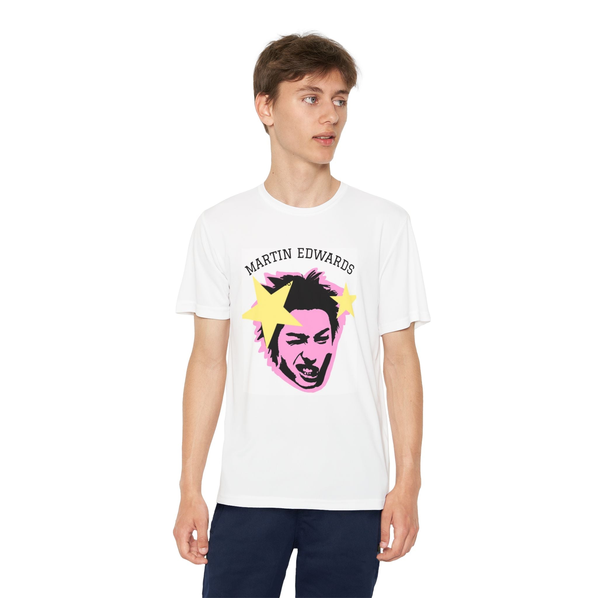 Kpop Cortis Tee — 'Martin Edwards' Pop Art Star Face Graphic Shirt