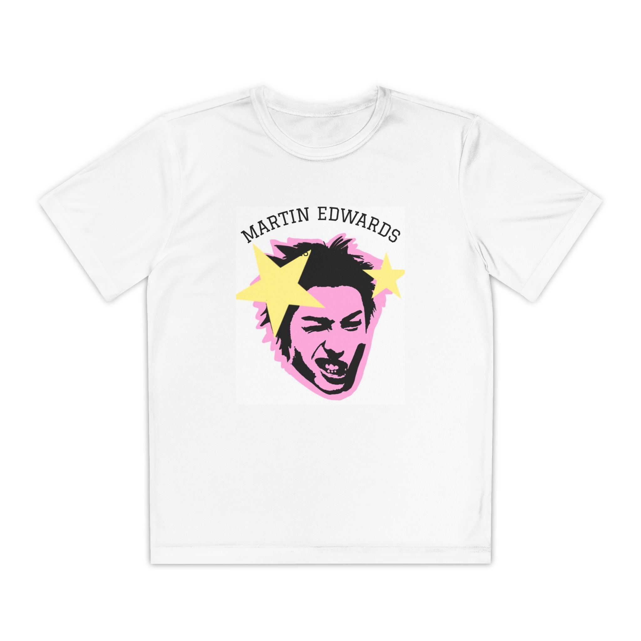 Kpop Cortis Tee — 'Martin Edwards' Pop Art Star Face Graphic Shirt